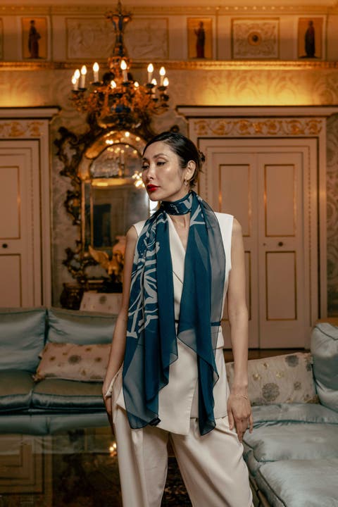 Nina - Silk Scarf/Shawl for Women