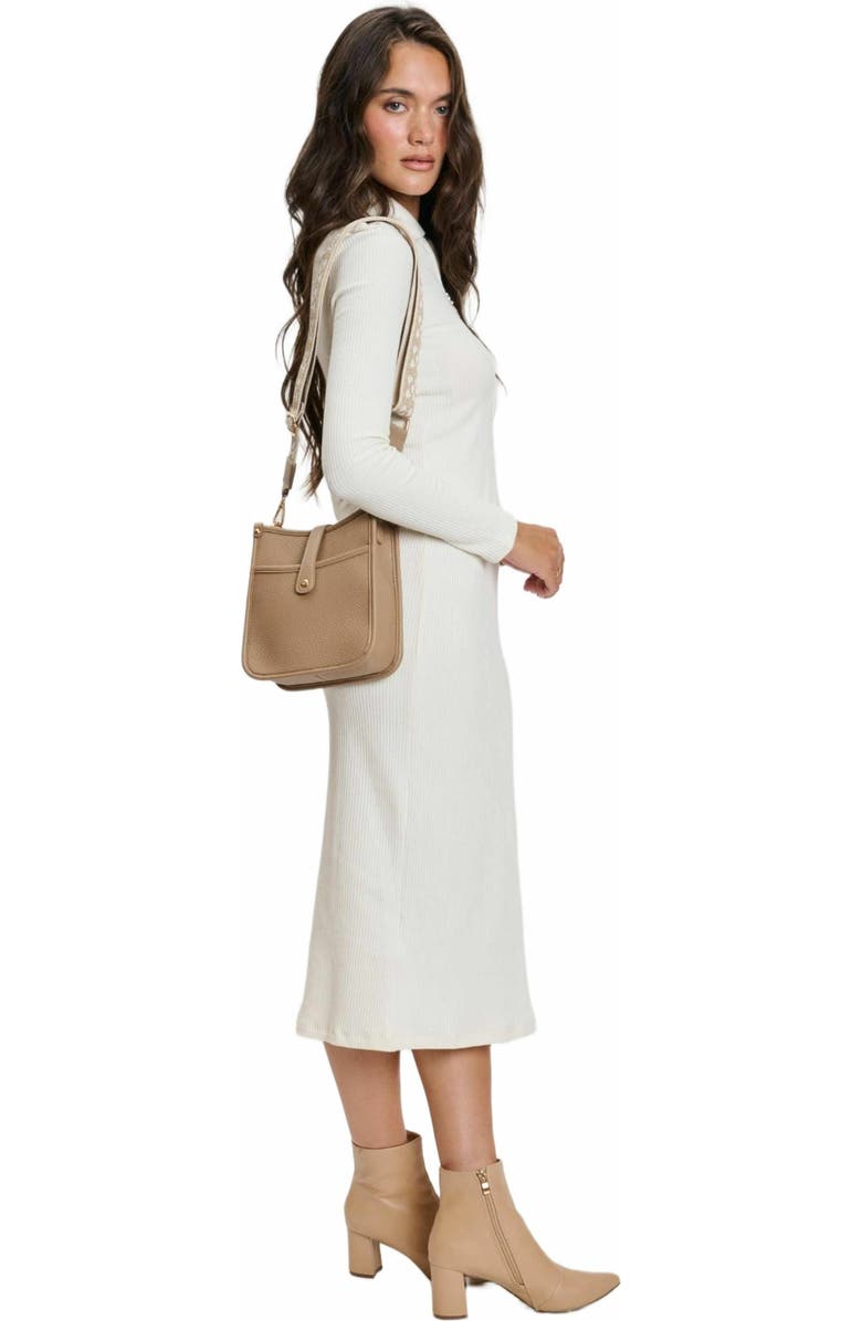 MODA LUXE Ashley Crossbody, Alternate, color, Putty