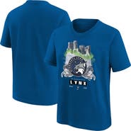 Nike Youth Nike  Blue Minnesota Lynx Original Content T-Shirt