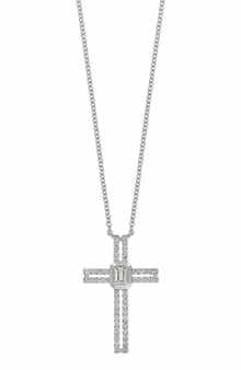Varda 18k Gold Diamond Cross Necklace
