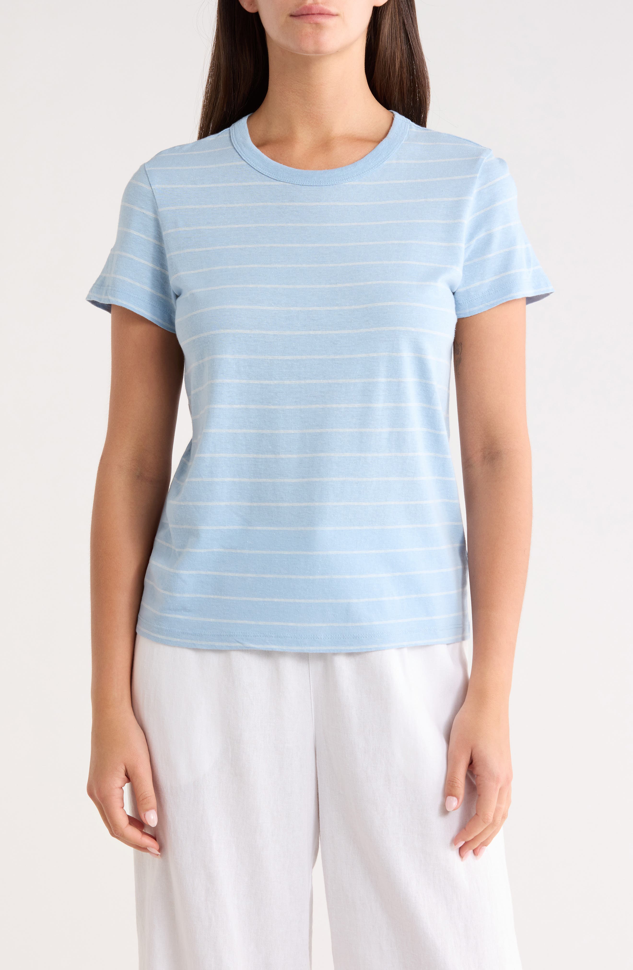 Tried & True Stripe Crewneck T-Shirt