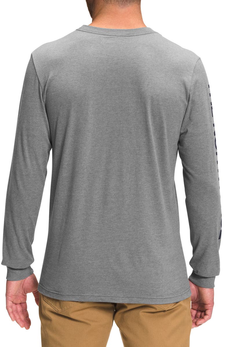 The North Face Men's Long Sleeve Logo Graphic Tee, Alternate, color,
