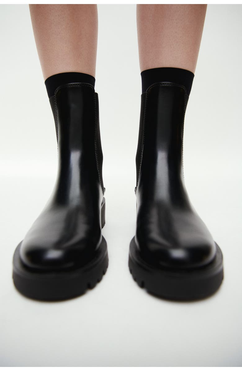 H&M Chelsea Boots, Alternate, color, Black