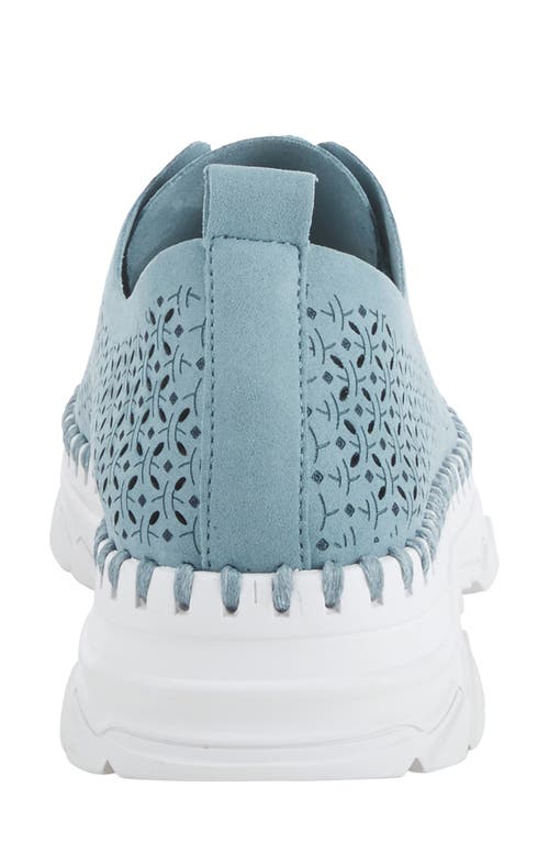 Patrizia By Spring Step Elodi Perforated Sneaker In Blue