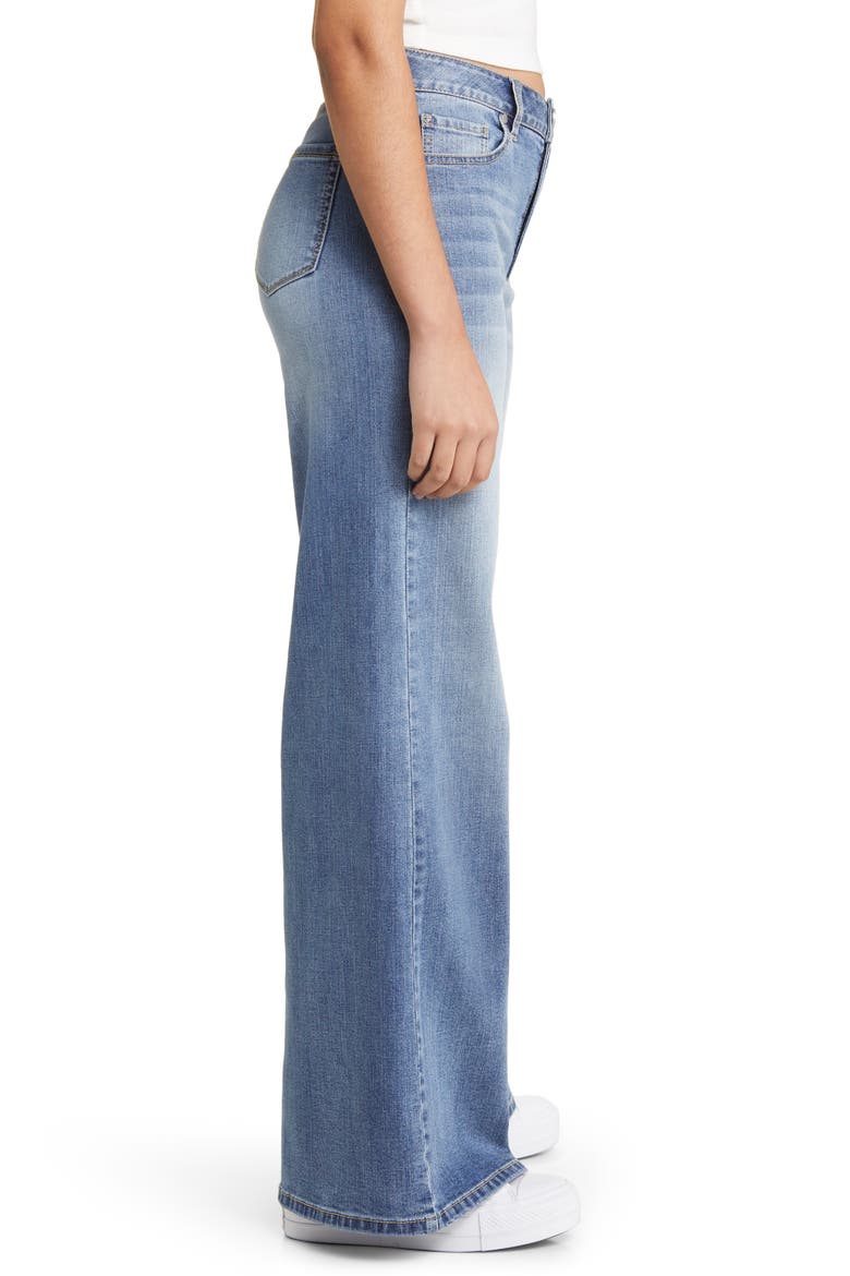 High Waist Wide Leg Jeans, Alternate, color, SLOANE