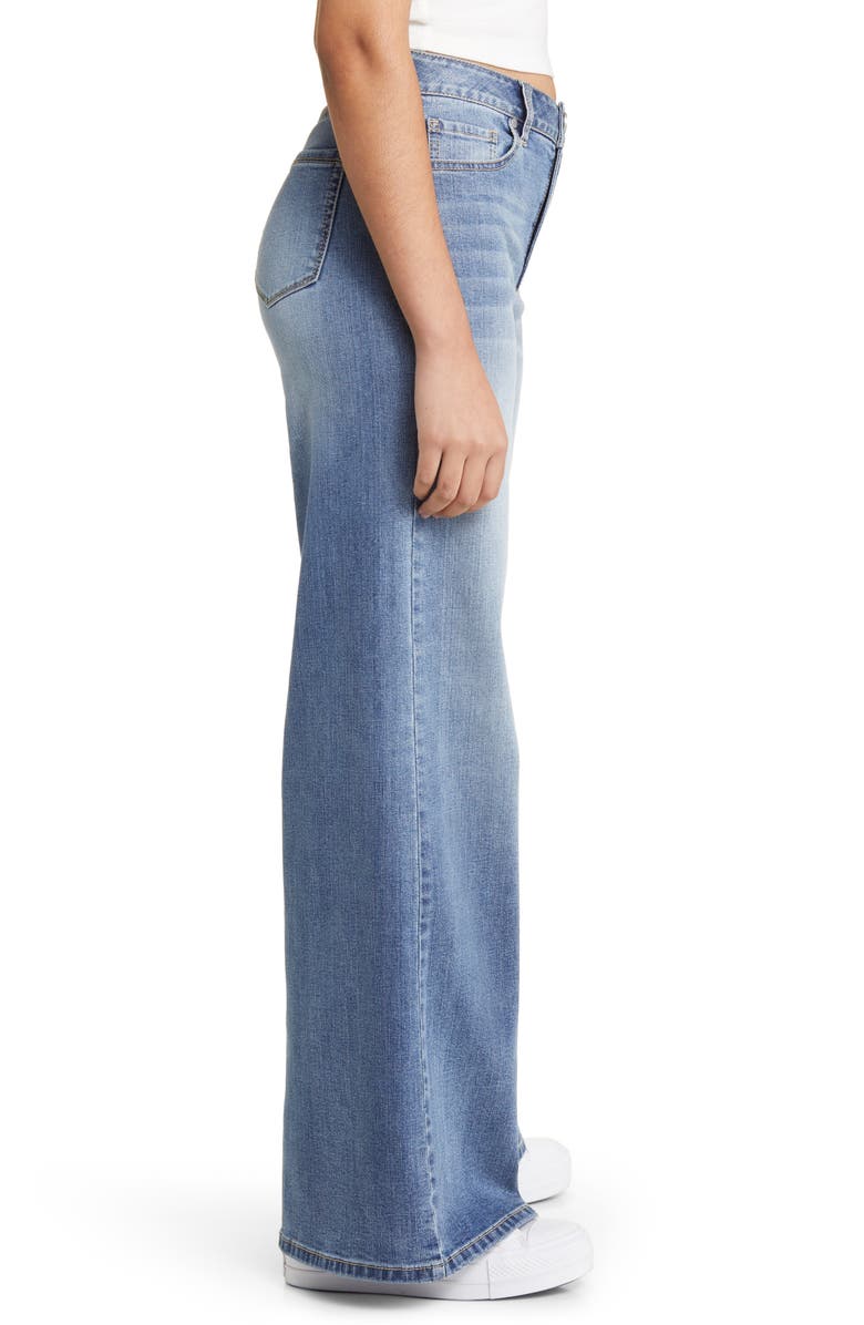 1822 Denim High Waist Wide Leg Jeans, Alternate, color,