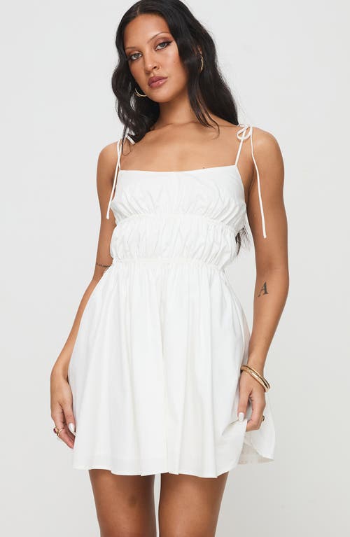 PRINCESS POLLY PRINCESS POLLY JACKSONNE ORGANIC COTTON MINI SUNDRESS