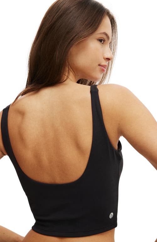 Cotton On Body Active Ultra Soft Scoop Tank In Black