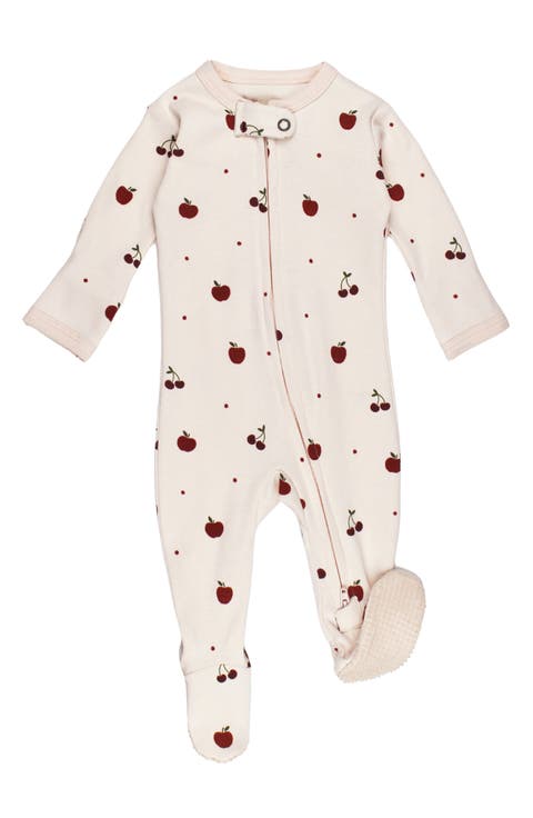 Organic Cotton Two-Way Zip Footie