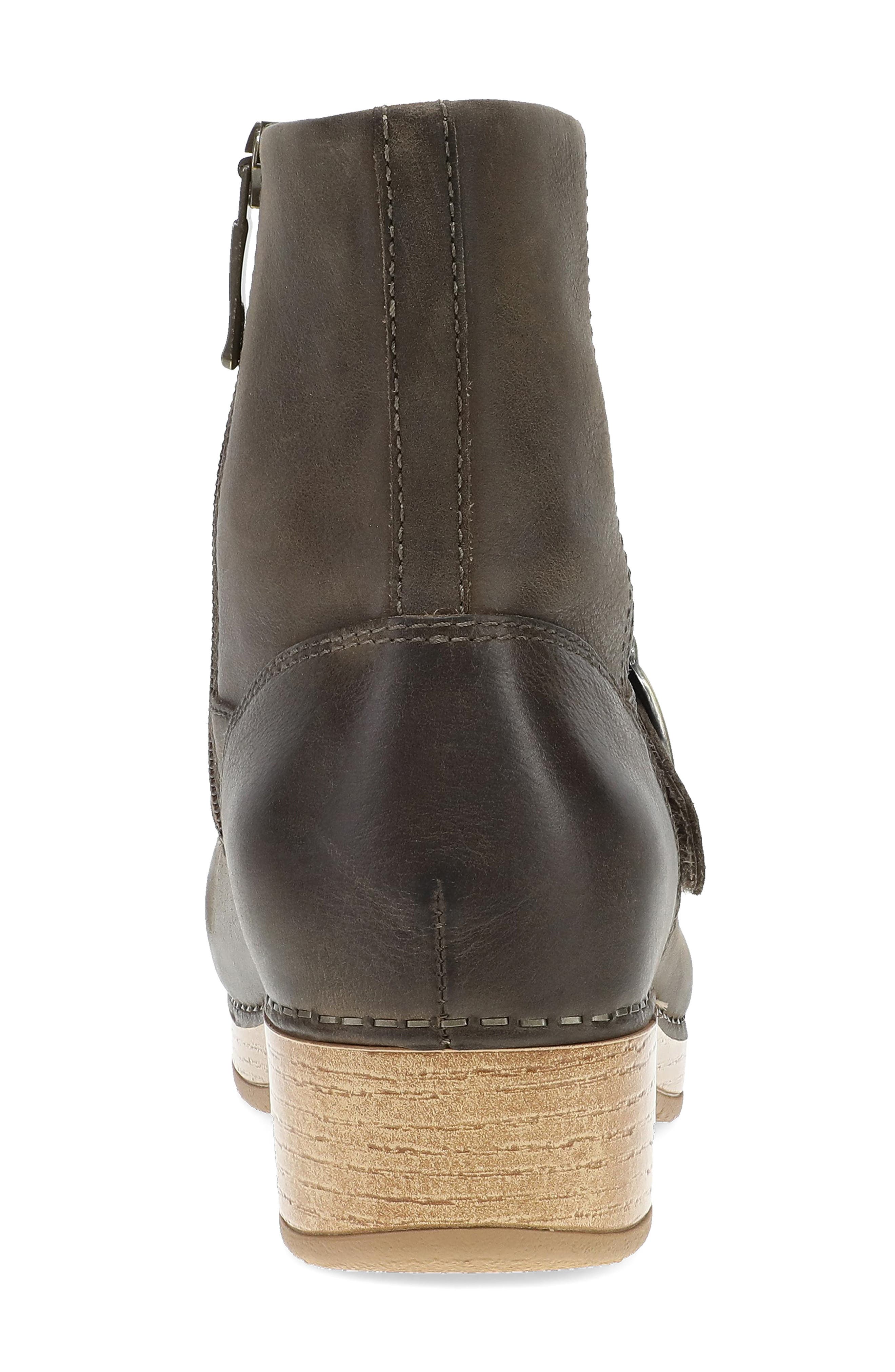 Baylin Leather Bootie, Alternate, color, MUSHROOM