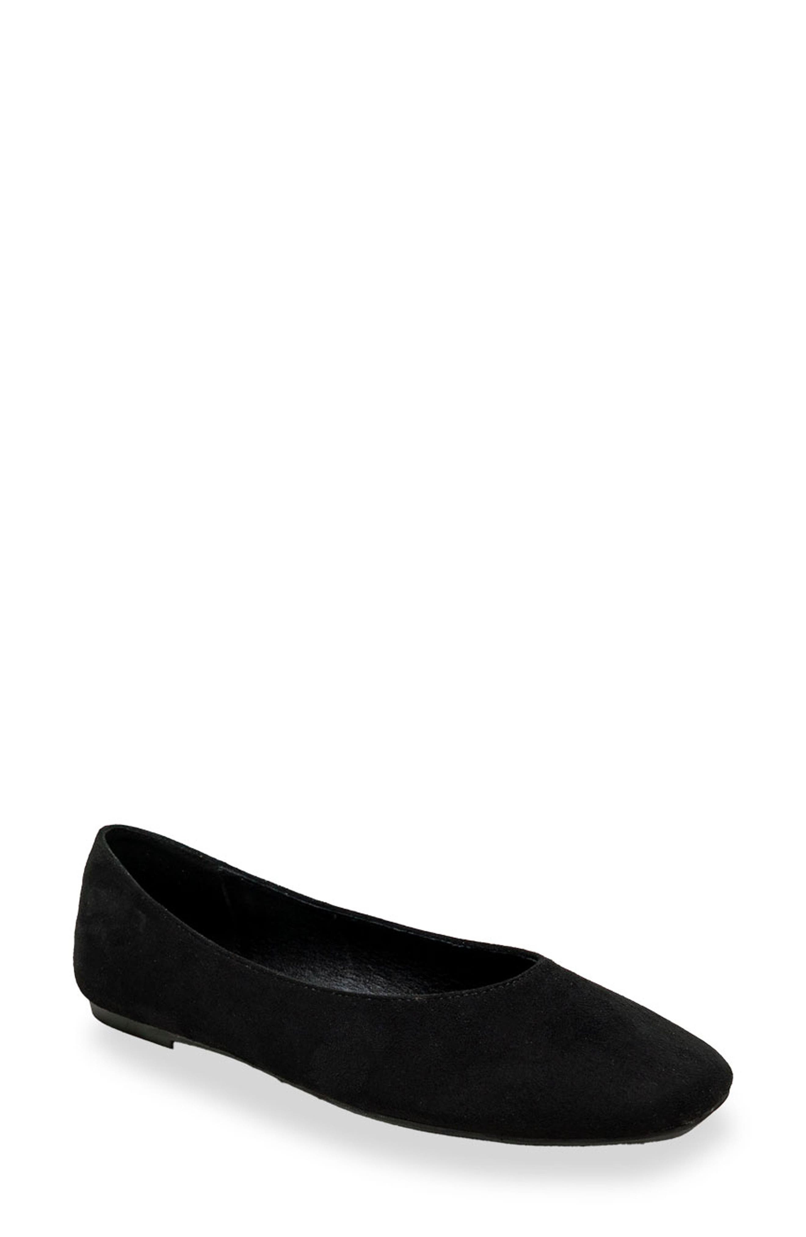 CHASE AND CHLOE Square Toe Ballet Flat