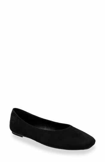 CHASE AND CHLOE Square Toe Ballet Flat