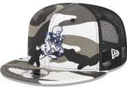 New Era Men's New Era Urban Camo Dallas Cowboys 9FIFTY Trucker Snapback Hat