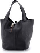 Pre-Owned Hermes Picotin Lock Bag Clemence MM