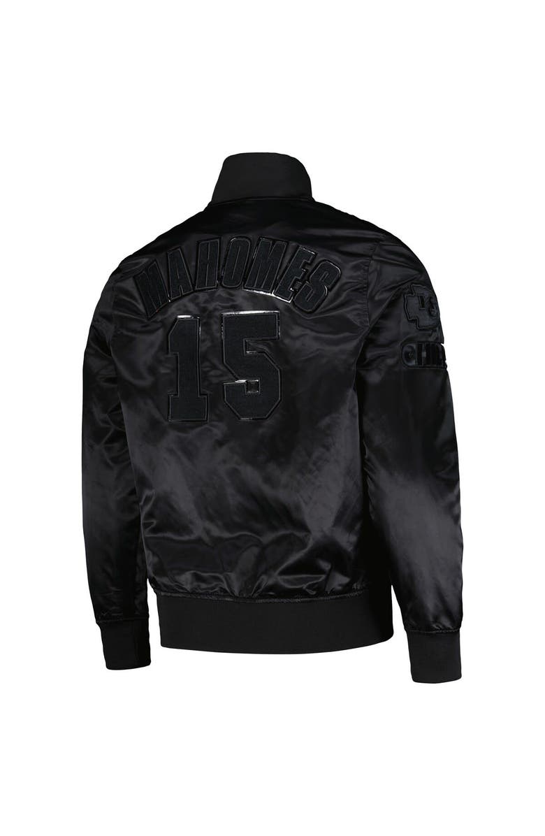 PRO STANDARD Men's Pro Standard Patrick Mahomes Black Kansas City Chiefs Player Full-Snap Jacket, Alternate, color, Black