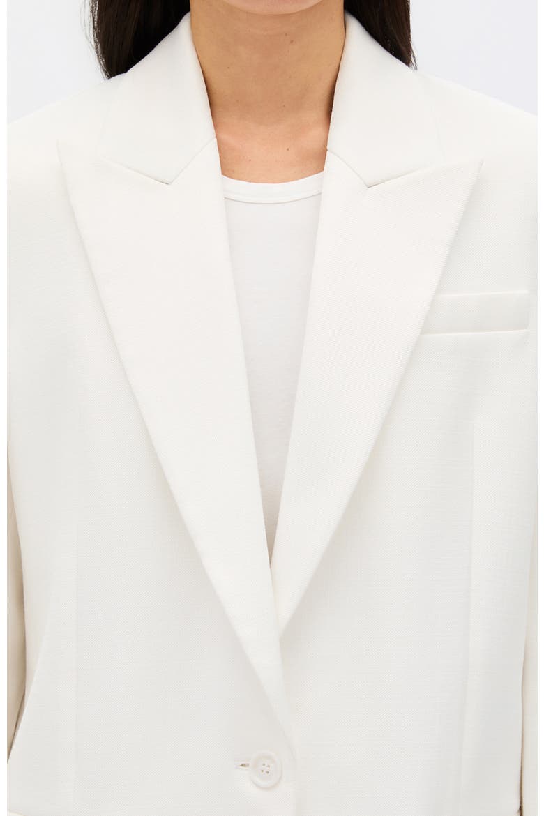 Oversized Tailored Jacket, Alternate, color, Off White