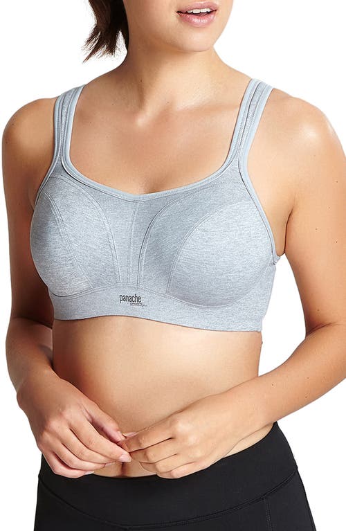 Panache Underwire Sports Bra in Grey Marl