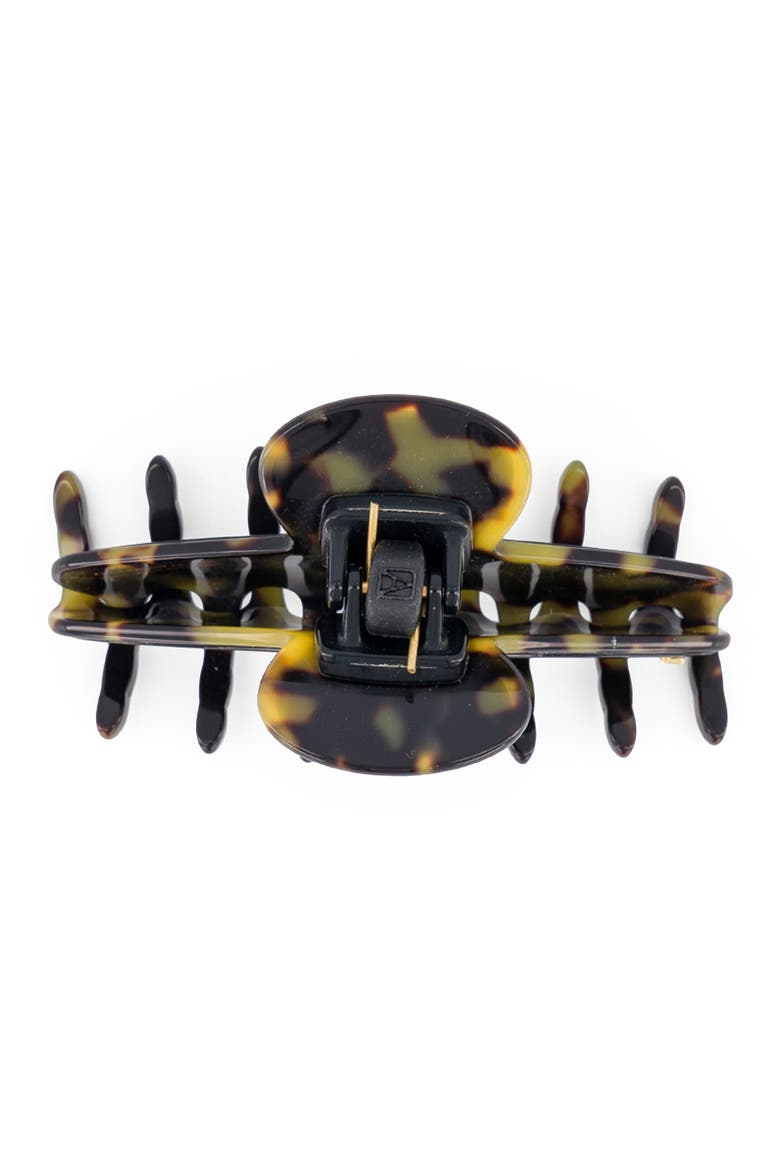 Medium Claw Clip, Alternate, color, BLACK AND TORTOISE