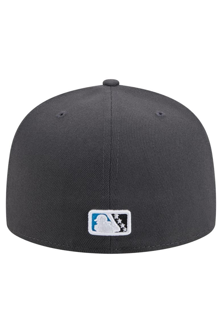 Men's New Era Gray Lake Elsinore Storm Copa de la Diversión 59FIFTY Fitted Hat, Alternate, color, Gray