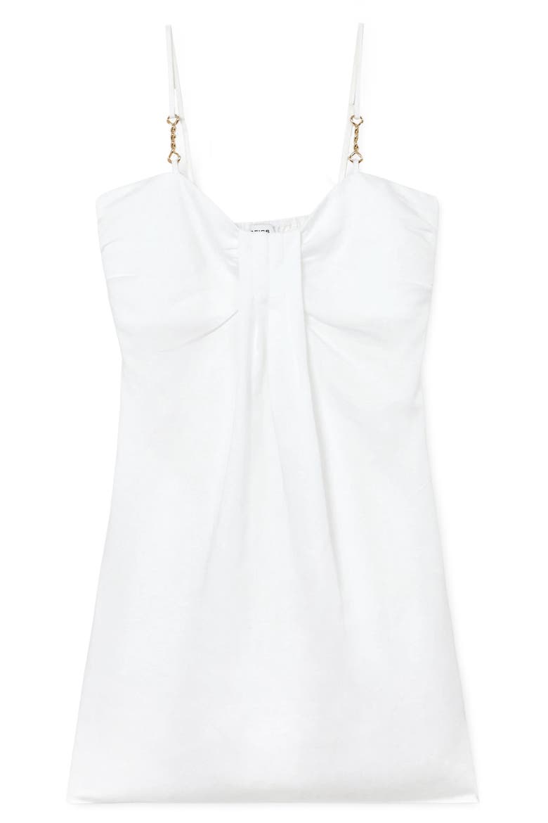 Carmen Cover-Up Mini Dress, Alternate, color, IVORY