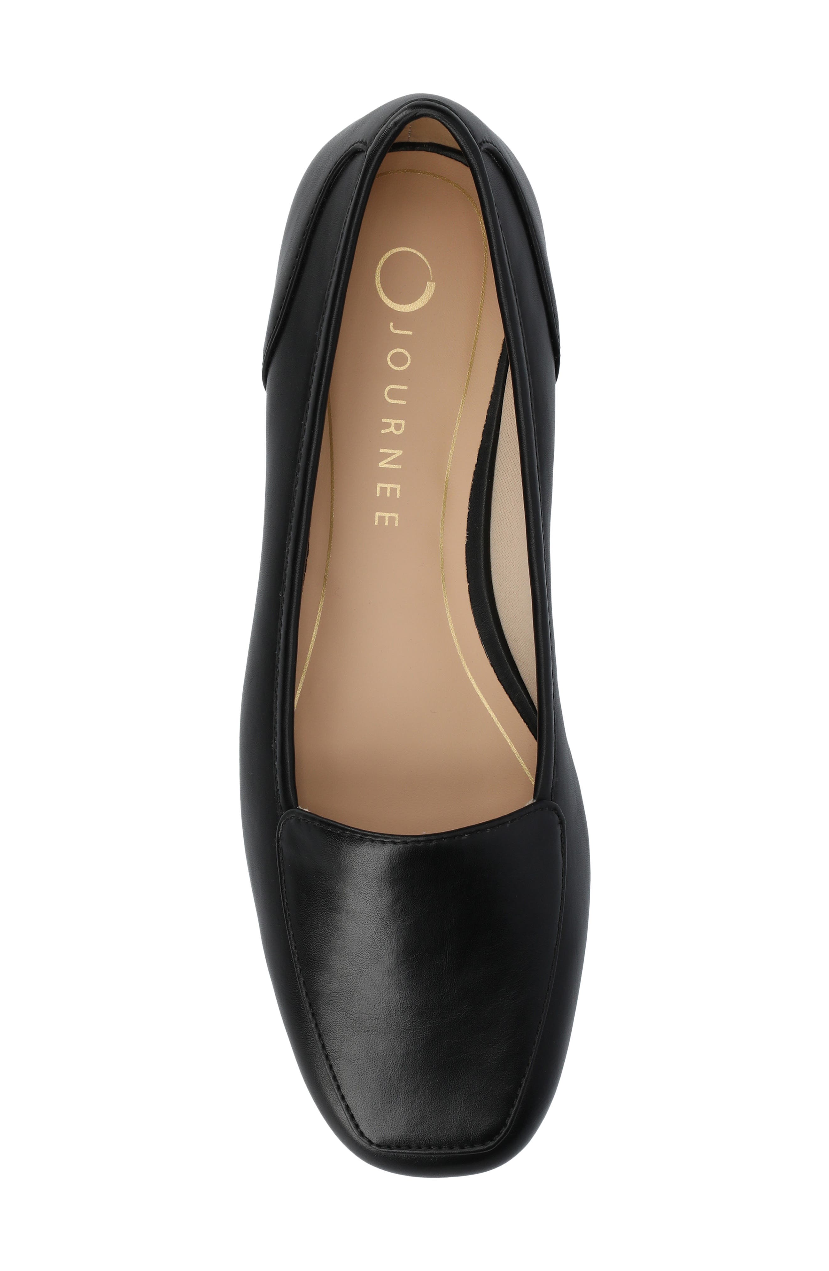 Journee Collection Noelia Loafer, Alternate, color, Black