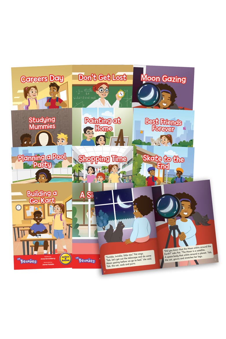 The Beanies Diversity Phase 6, 12 Book Set, Main, color, Multicolored