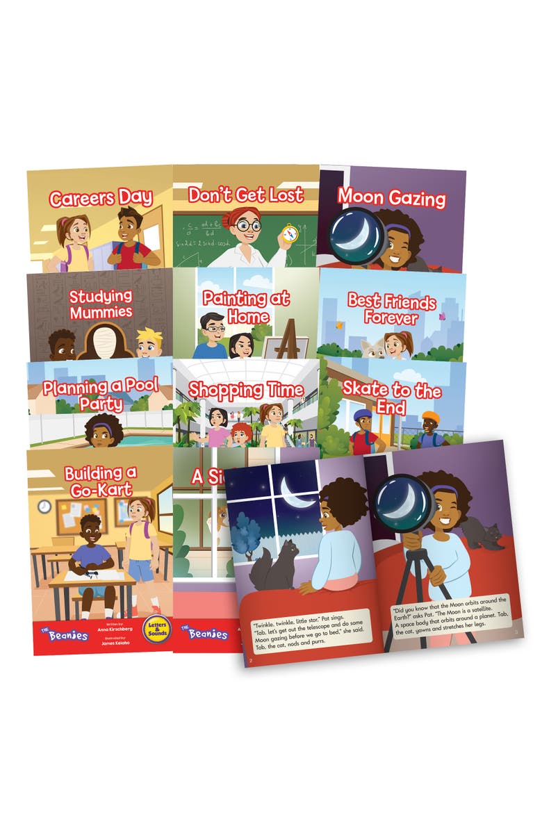 Junior Learning The Beanies Diversity Phase 6, 12 Book Set, Main, color, Multicolored