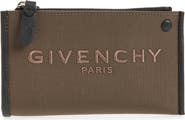 Givenchy Small Canvas Zip Pouch