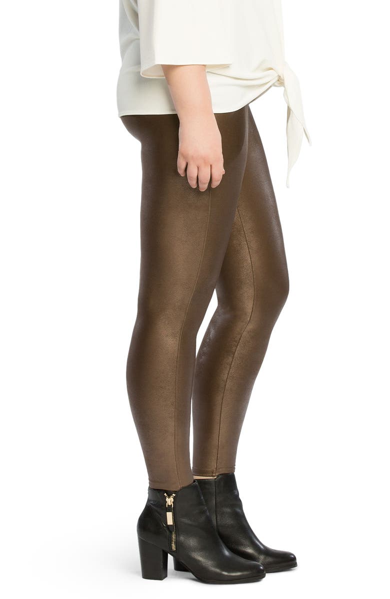 SPANX<sup>®</sup> Faux Leather Leggings, Alternate, color,