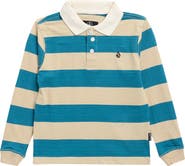 Volcom Kids' Prep Stone Long Sleeve Polo