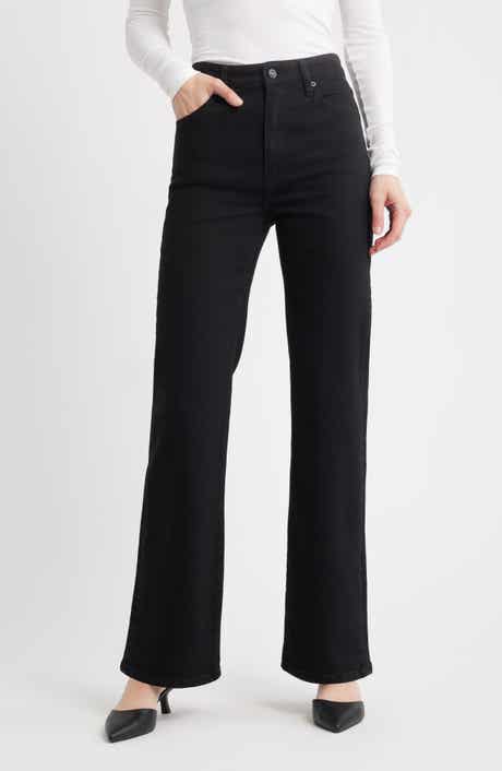 FRAME The Arrow High Waist Relaxed Bootcut Jeans