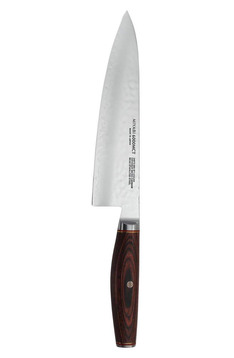 MIYABI 6000MCT- Artisan 8" Chef's Knife, Main, color, Stainless Steel