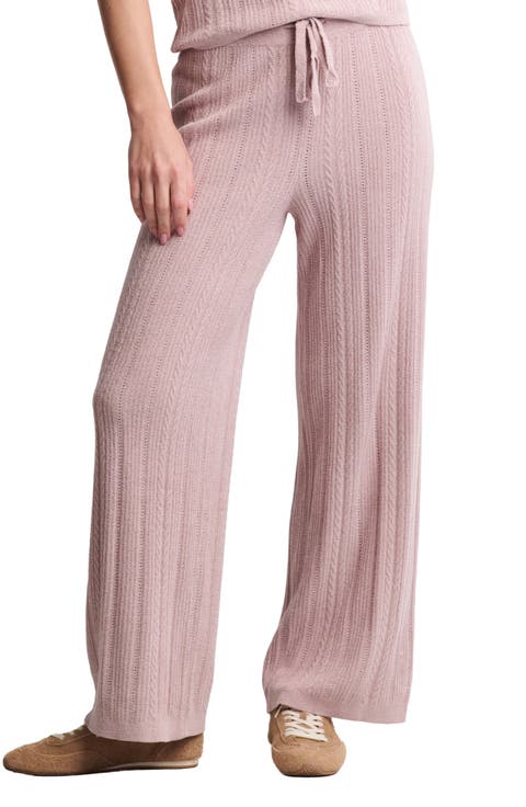 CozyChic® Ultra Lite® Cable Knit Lounge Pants