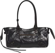 Balenciaga Le City East West Leather Shoulder Bag