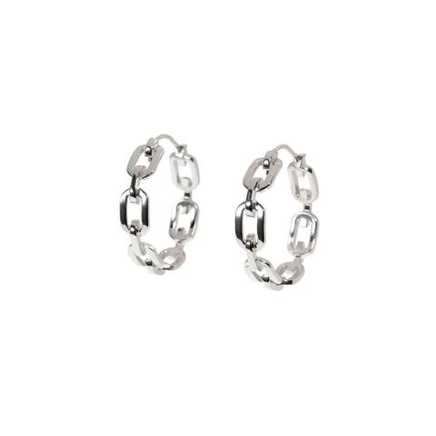 Modern Day Hoop Earrings