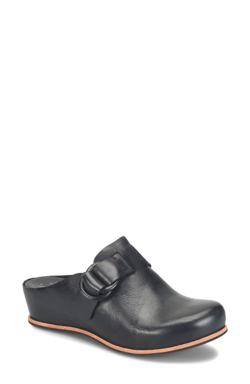 Kork-ease ® Kori Platform Wedge Mule In Black