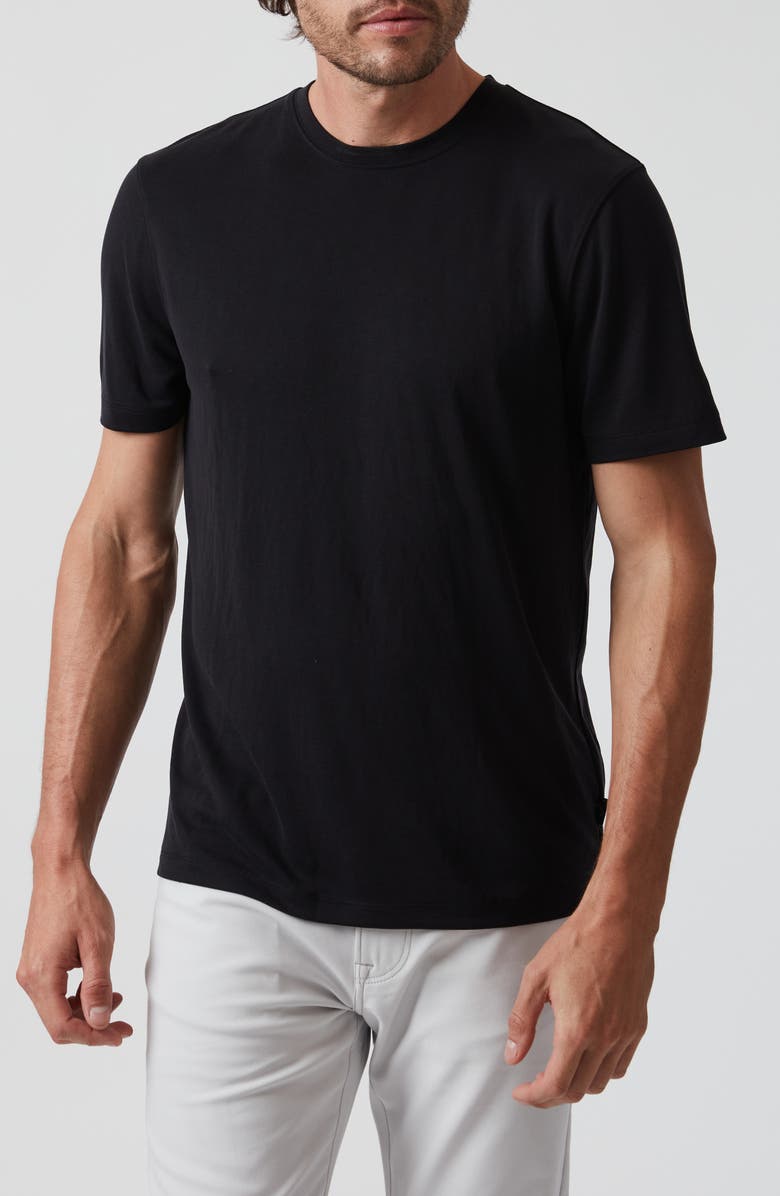34 Heritage Piqué T-Shirt, Main, color, Black