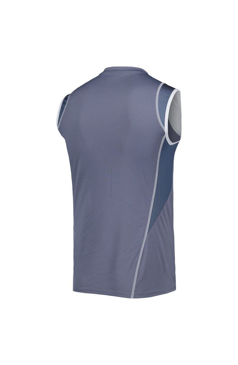adidas Men's adidas Gray San Jose Earthquakes 2023 On-Field Sleeveless Training Jersey, Alternate, color, Gray