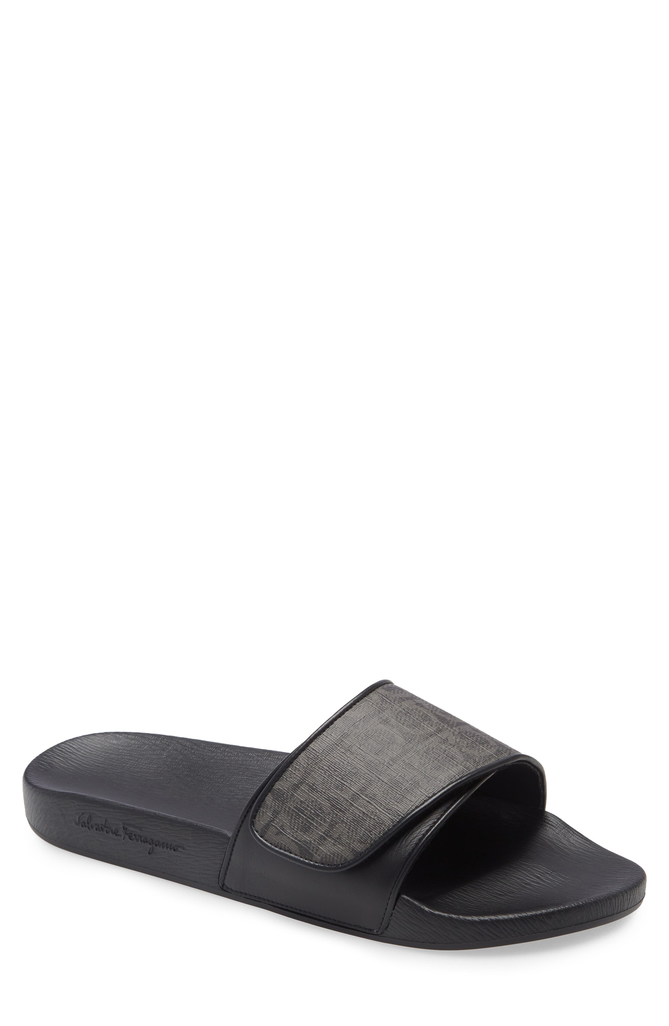 FERRAGAMO Salvatore Ferragamo Groove Slide Sandal, Main, color, 
