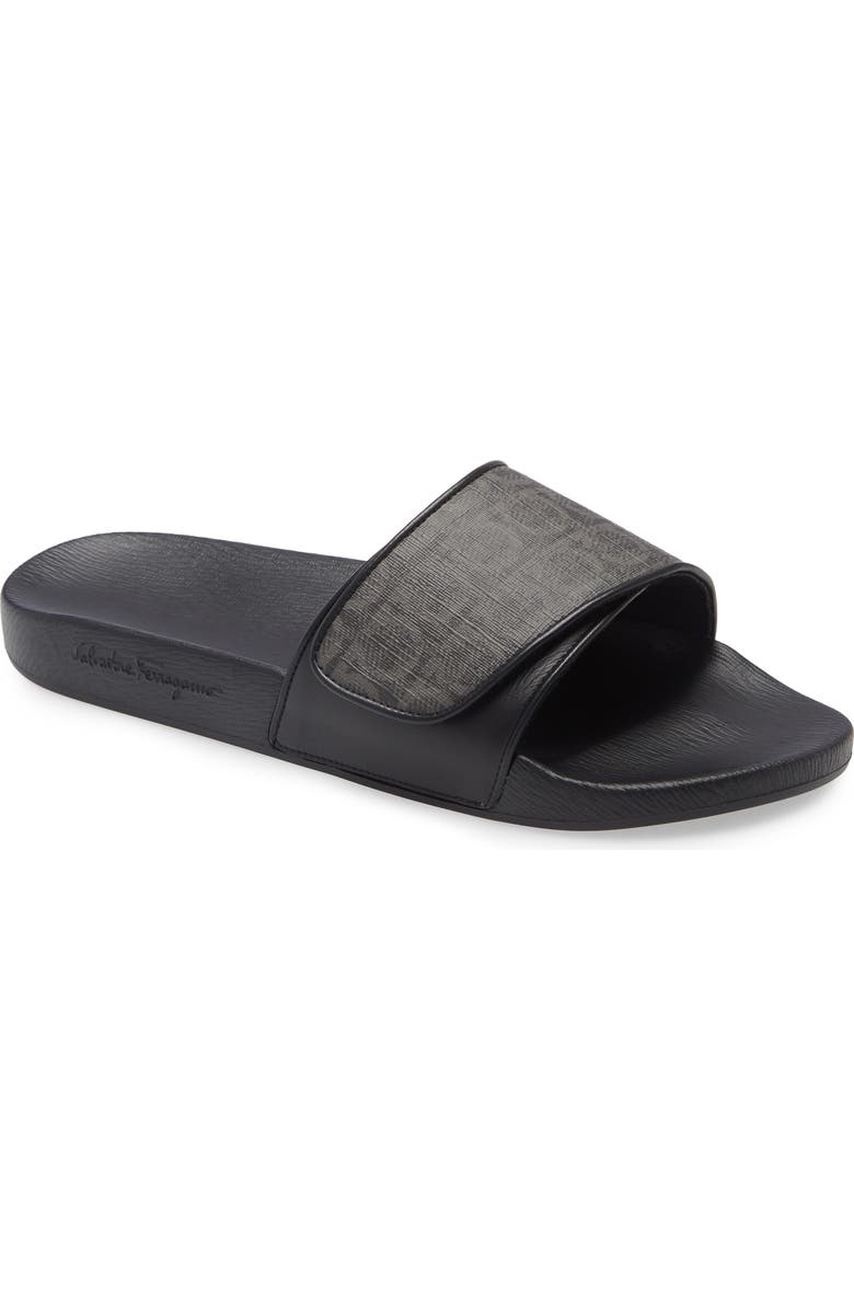 FERRAGAMO Salvatore Ferragamo Groove Slide Sandal, Main, color,