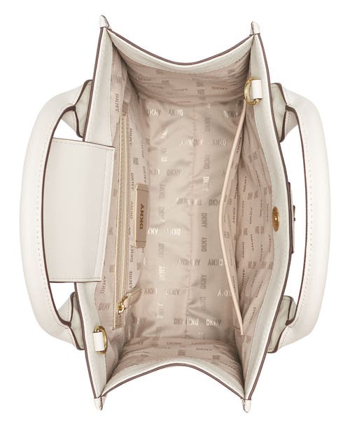 Dkny Pax North/south Tote Crossbody In Natrl/army