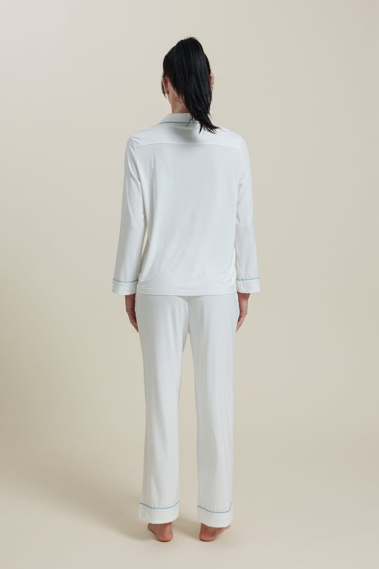Natural Pajama Pants, Alternate, color, White
