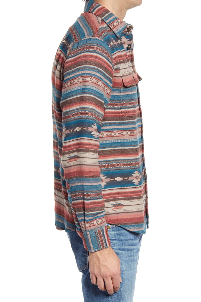 Canyon Button-Up Shirt Jacket, Alternate, color, MESA SKYLINE