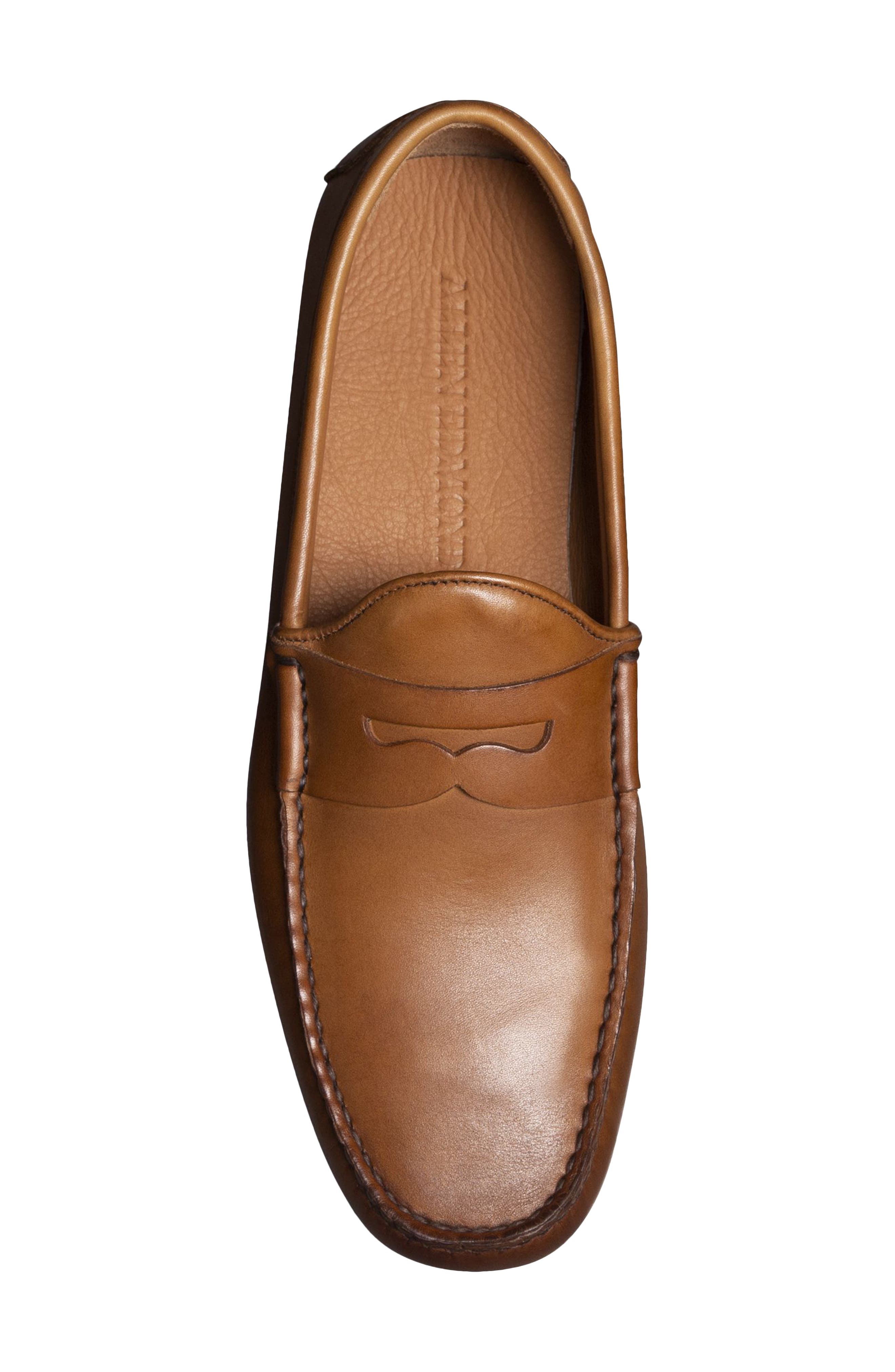 Allen Edmonds Supersport Moc Toe Penny Loafer, Alternate, color, Walnut