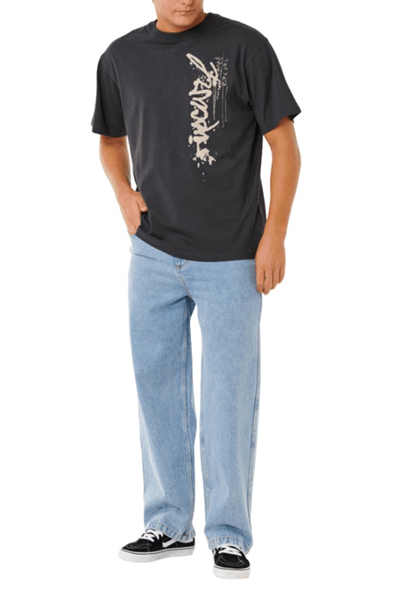 Nu Dose Loose Fit Carpenter Jeans, Alternate, color, WASHED BLUE