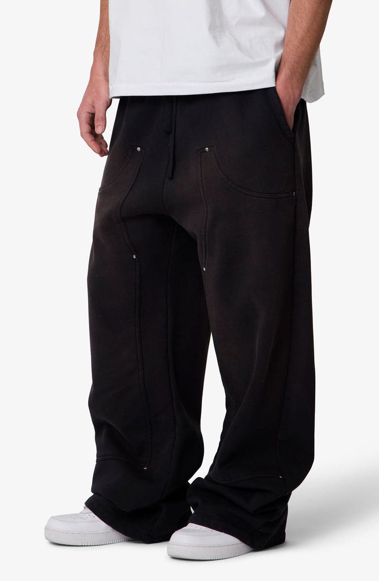 mnml West Baggy Fit Double Knee Sweatpants, Alternate, color,
