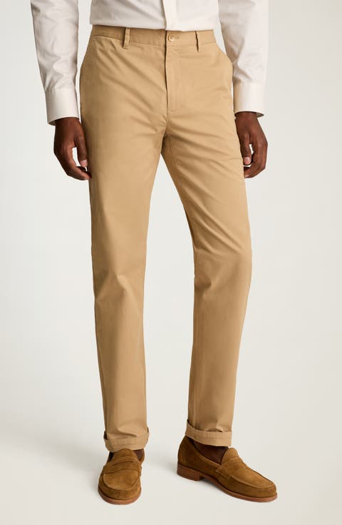 Washed Stretch Cotton Chinos