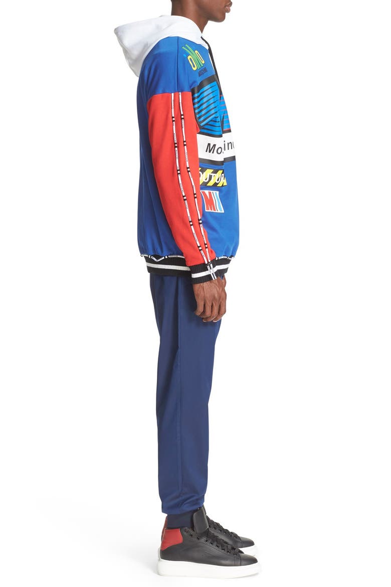 Graphic Hoodie, Alternate, color, BLUE