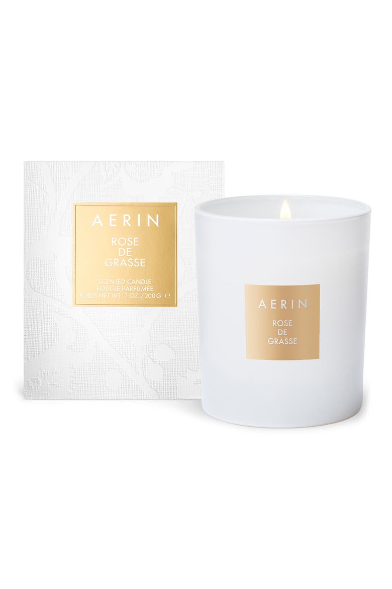 AERIN Rose de Grasse Scented Candle, Alternate, color, NO COLOR