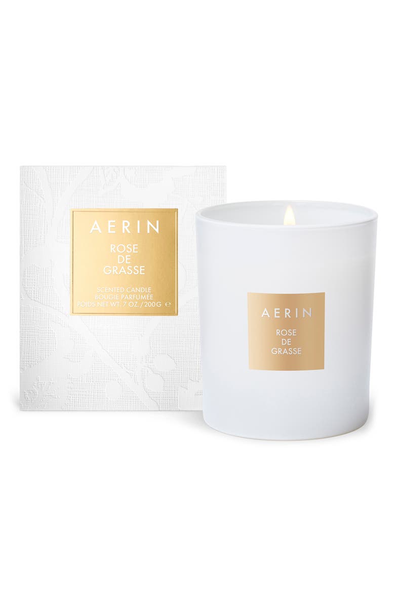 Estée Lauder AERIN Rose de Grasse Scented Candle, Alternate, color, 